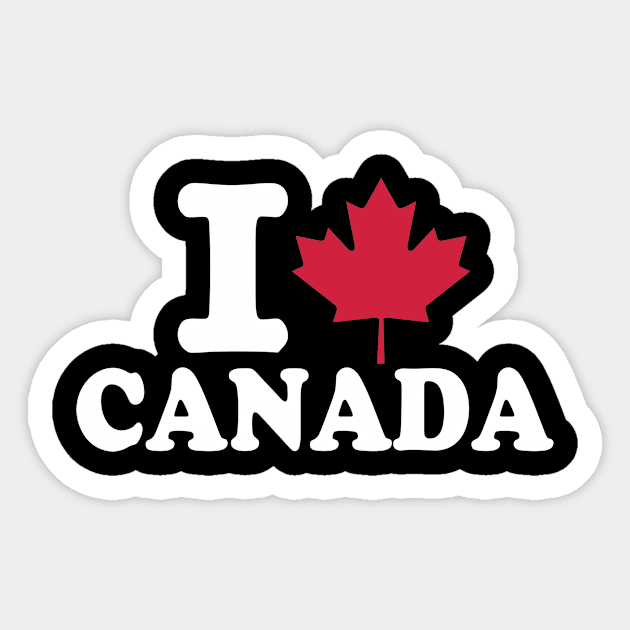 Canada Sticker by Designzz